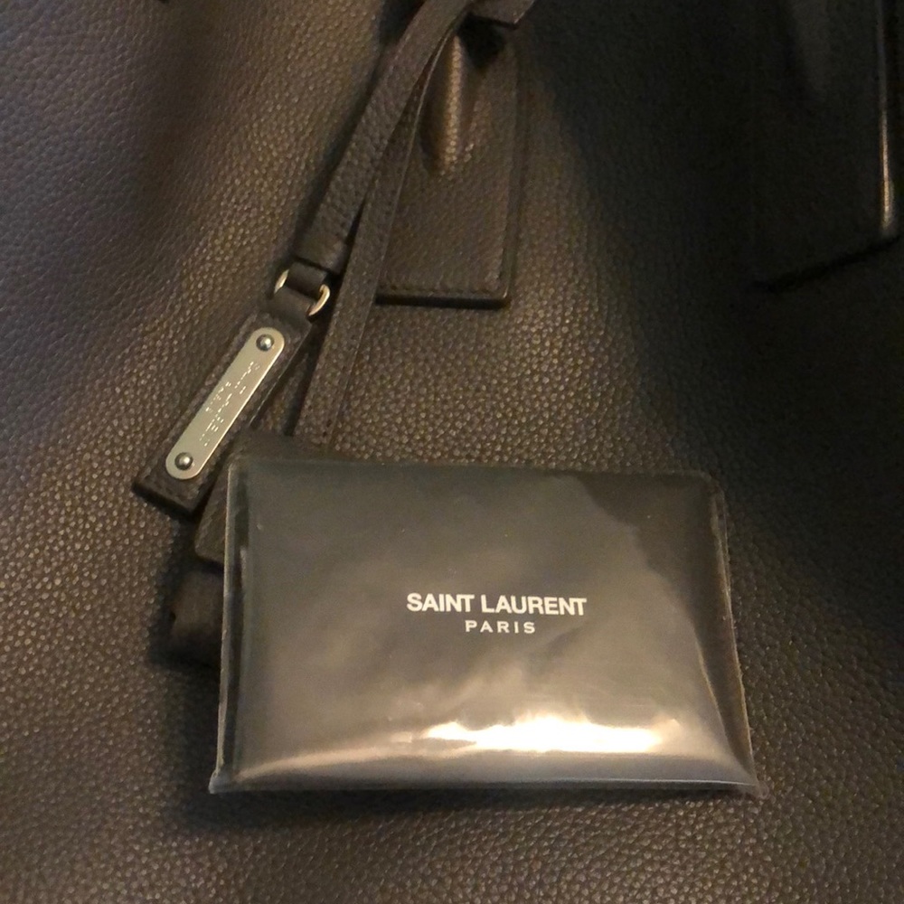Saint Laurent sac de jour grey tote crossbody - Picture 7 of 8